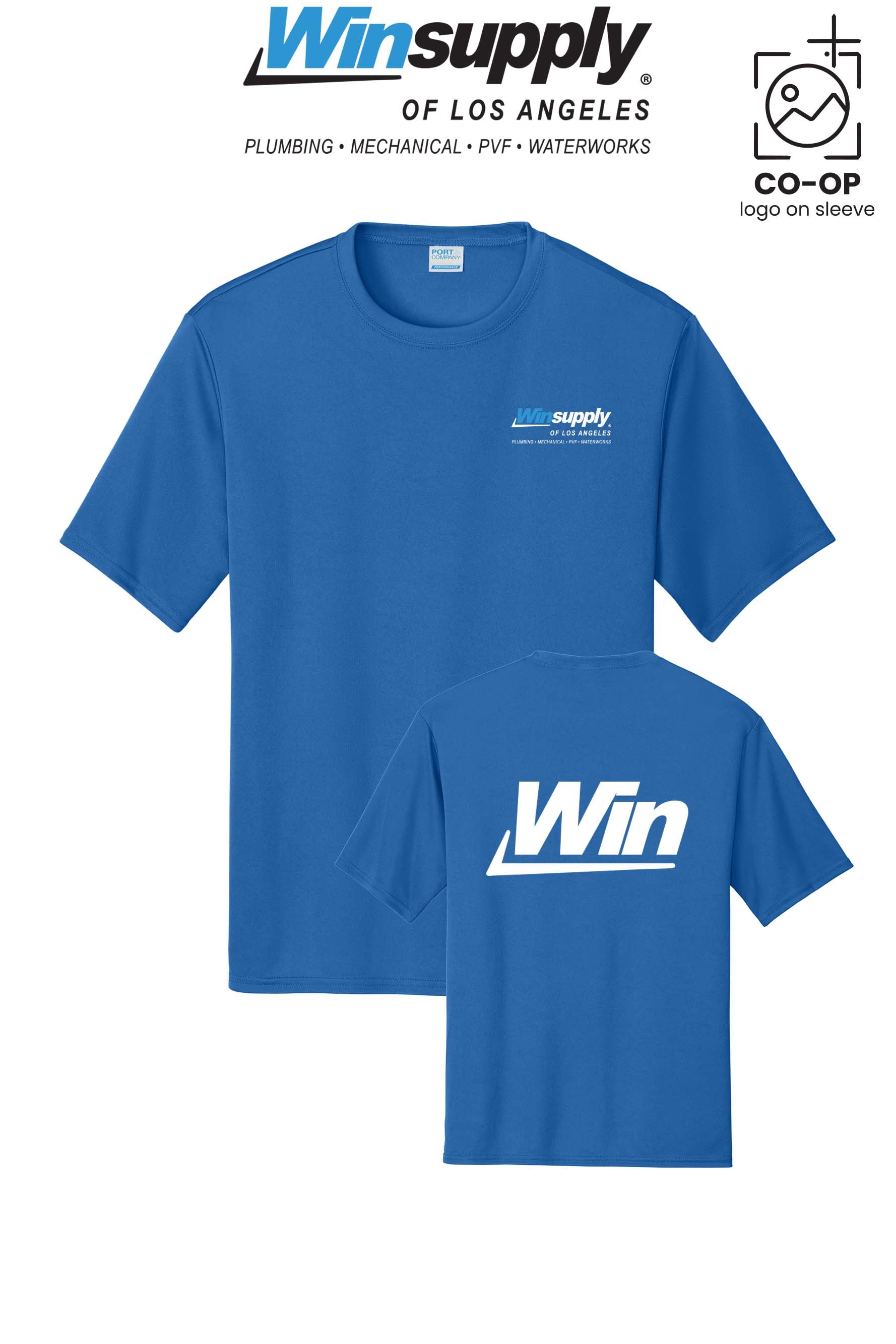 Port & Co™ Performance UPF 50 Tee - Winsupply of Los Angeles