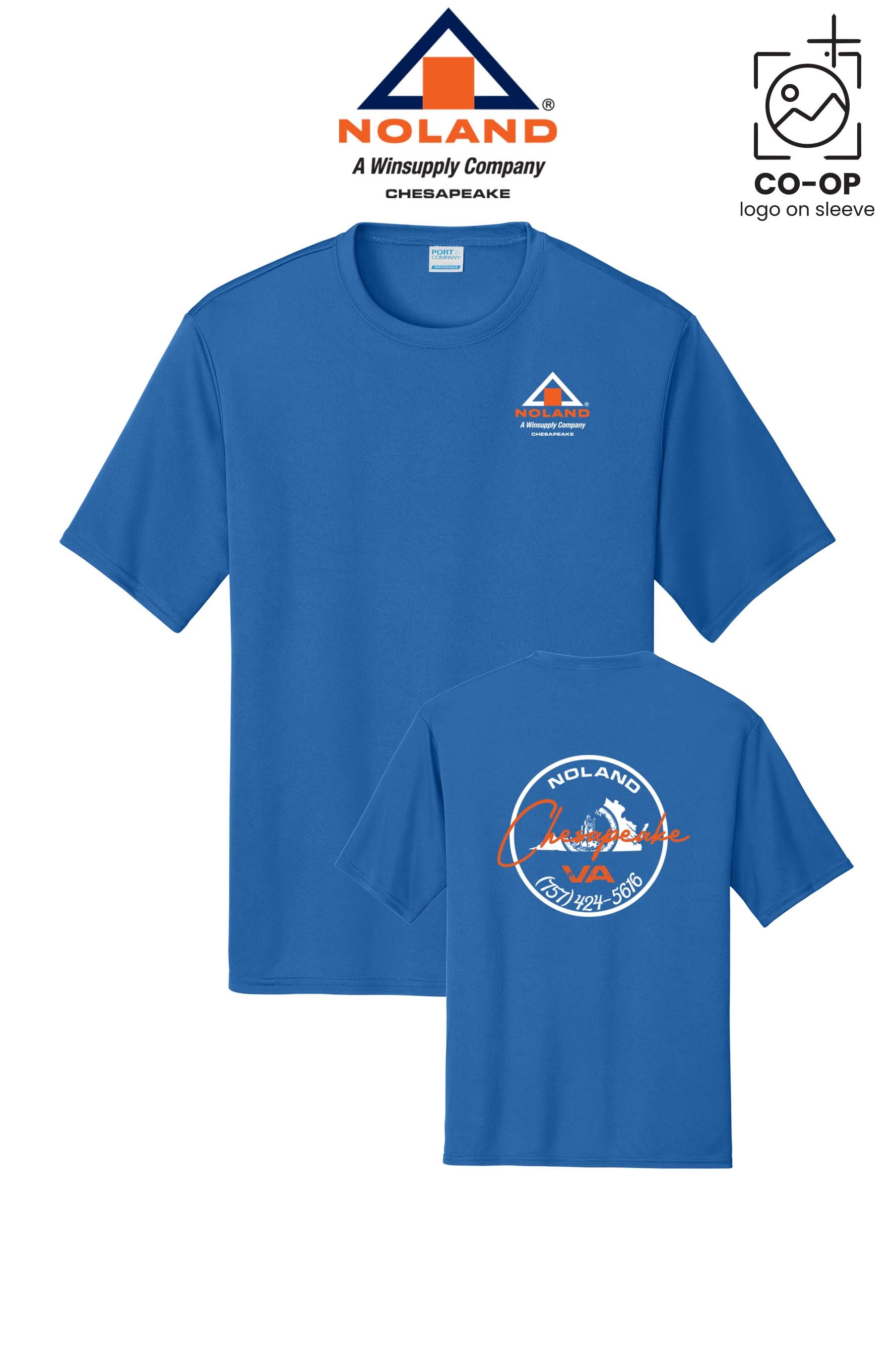 Port & Co™ Performance UPF 50 Tee - Noland Company Chesapeake