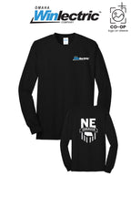 Port & Co™ Long Sleeve Core Blend Tee - Omaha Winlectric