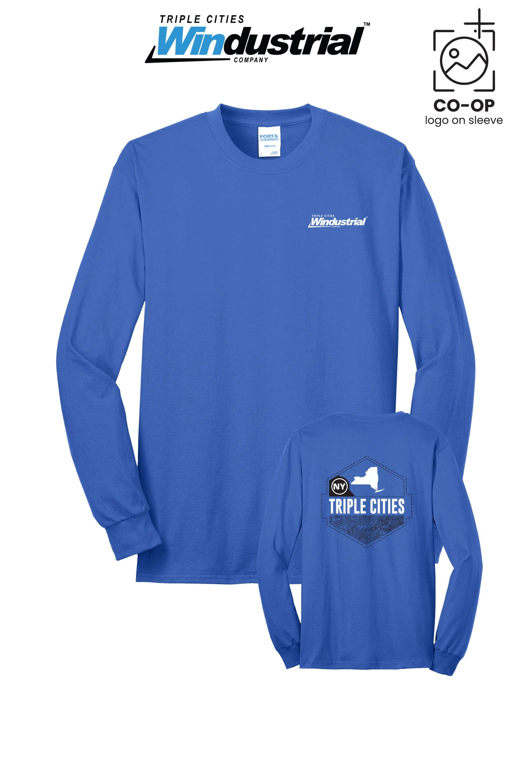 Port & Co™ Long Sleeve Core Blend Tee - Windustrial Triple Cities