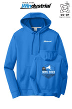Port & Co™ Performance Fleece Pullover Hooded Sweatshirt - Windustrial Triple Cities