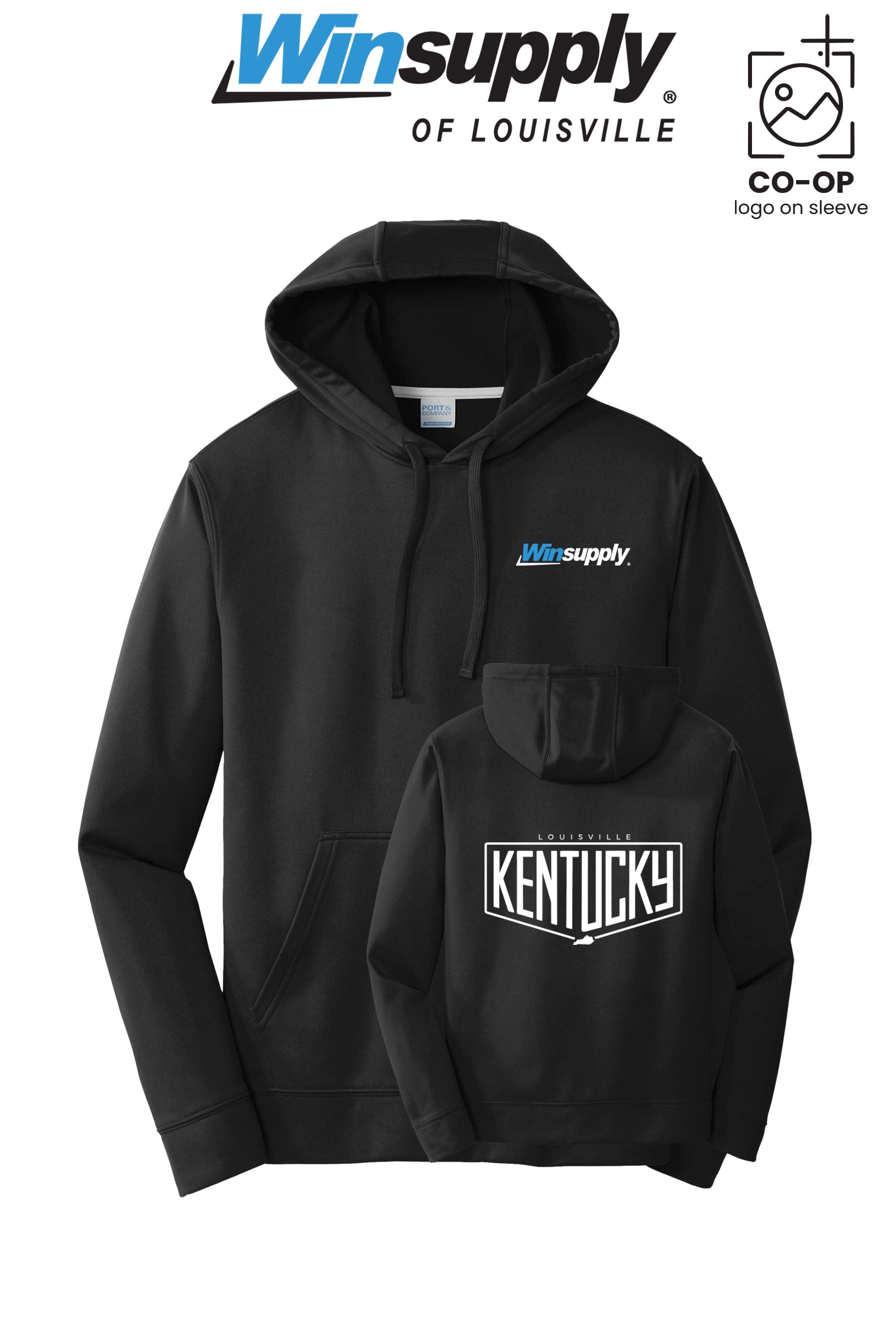 Port & Co™ Performance Fleece Pullover Hooded Sweatshirt - Winsupply of Louisville KY