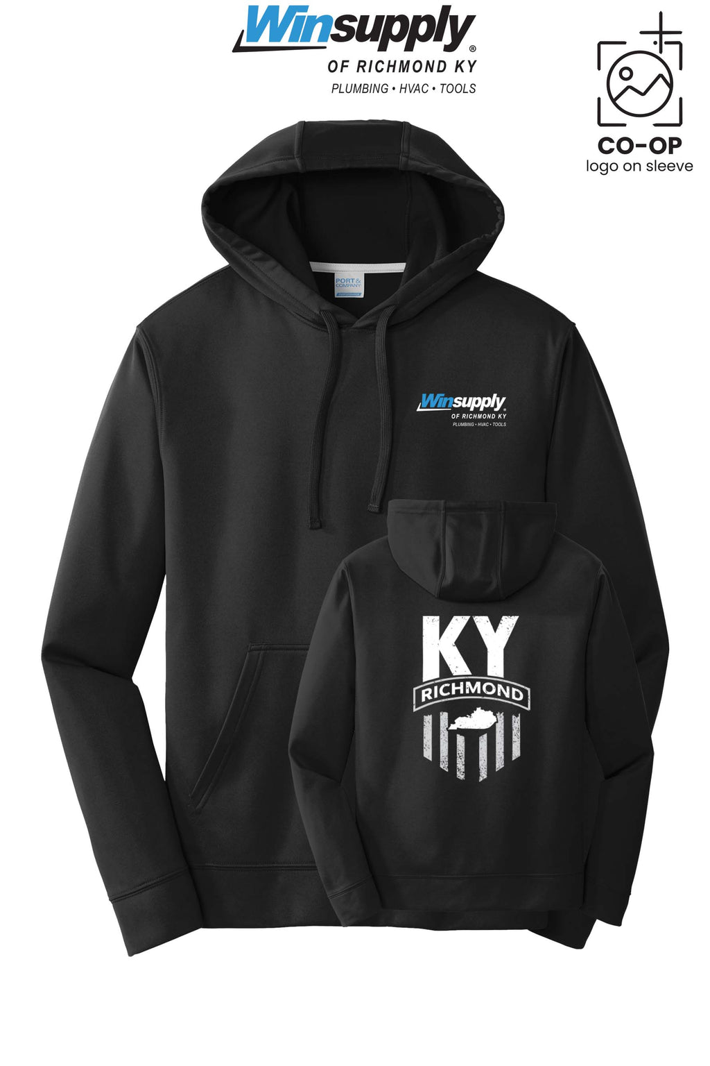 Port & Co™ Performance Fleece Pullover Hooded Sweatshirt - Winsupply of Richmond KY