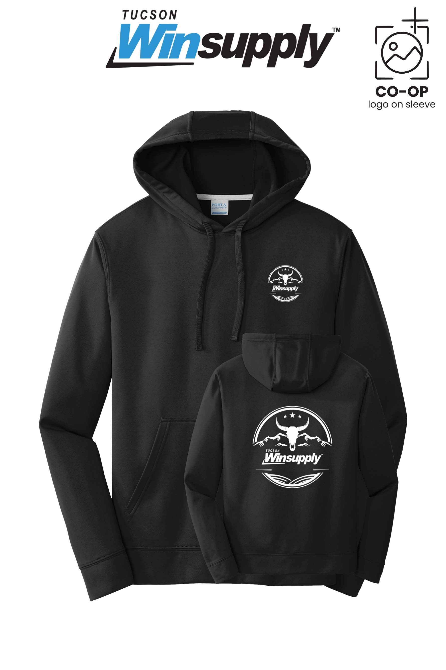 Port & Co™ Performance Fleece Pullover Hooded Sweatshirt - Winsupply Tucson AZ