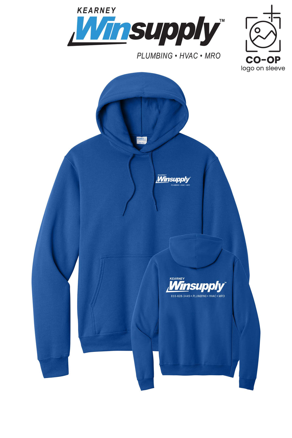 Port & Co™ Core Fleece Pullover Hooded Sweatshirt - Kearney Winsupply
