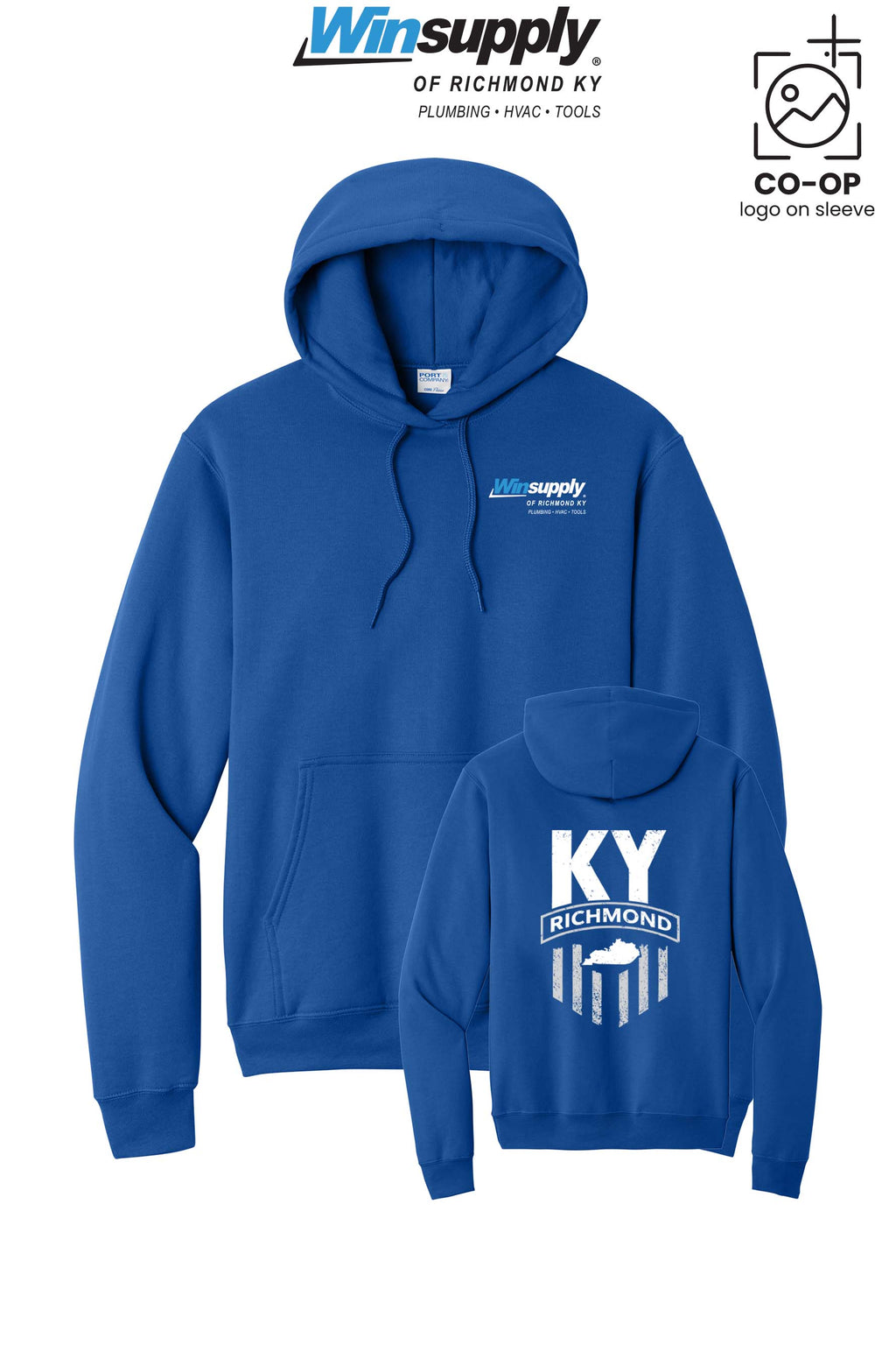 Port & Co™ Core Fleece Pullover Hooded Sweatshirt - Winsupply of Richmond KY