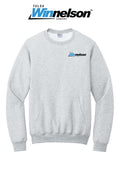 Port & Co® Core Fleece Crewneck Pocket Sweatshirt - Tulsa Winnelson