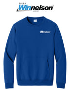 Port & Co® Core Fleece Crewneck Pocket Sweatshirt - Tulsa Winnelson