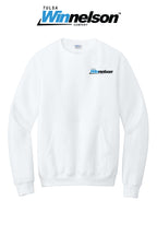 Port & Co® Core Fleece Crewneck Pocket Sweatshirt - Tulsa Winnelson