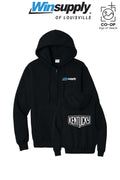 Port & Co™ Core Fleece Full-Zip Hooded Sweatshirt - Winsupply of Louisville KY