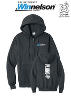 Port & Co™ Core Fleece Full-Zip Hooded Sweatshirt - Collin County Winnelson