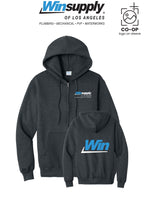 Port & Co™ Core Fleece Full-Zip Hooded Sweatshirt - Winsupply of Los Angeles