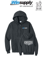 Port & Co™ Core Fleece Full-Zip Hooded Sweatshirt - Winsupply of Louisville KY