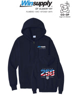 Port & Co™ Core Fleece Full-Zip Hooded Sweatshirt - Winsupply of Albany NY