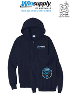 Port & Co™ Core Fleece Full-Zip Hooded Sweatshirt - Winsupply of Maryville