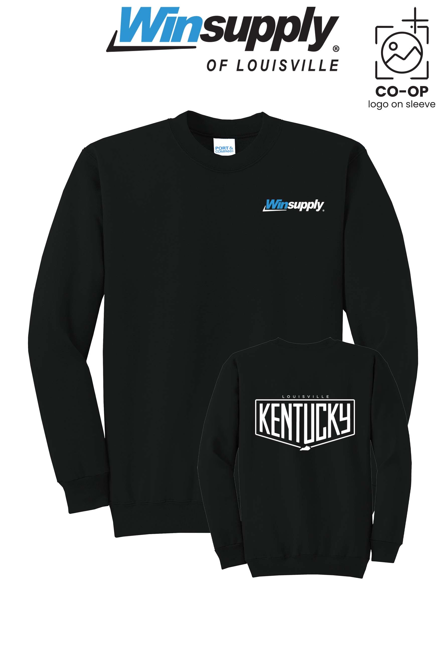 Port & Co™ Core Fleece Crewneck Sweatshirt - Winsupply of Louisville KY
