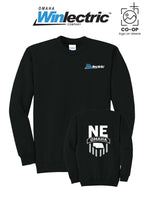 Port & Co™ Core Fleece Crewneck Sweatshirt - Omaha Winlectric