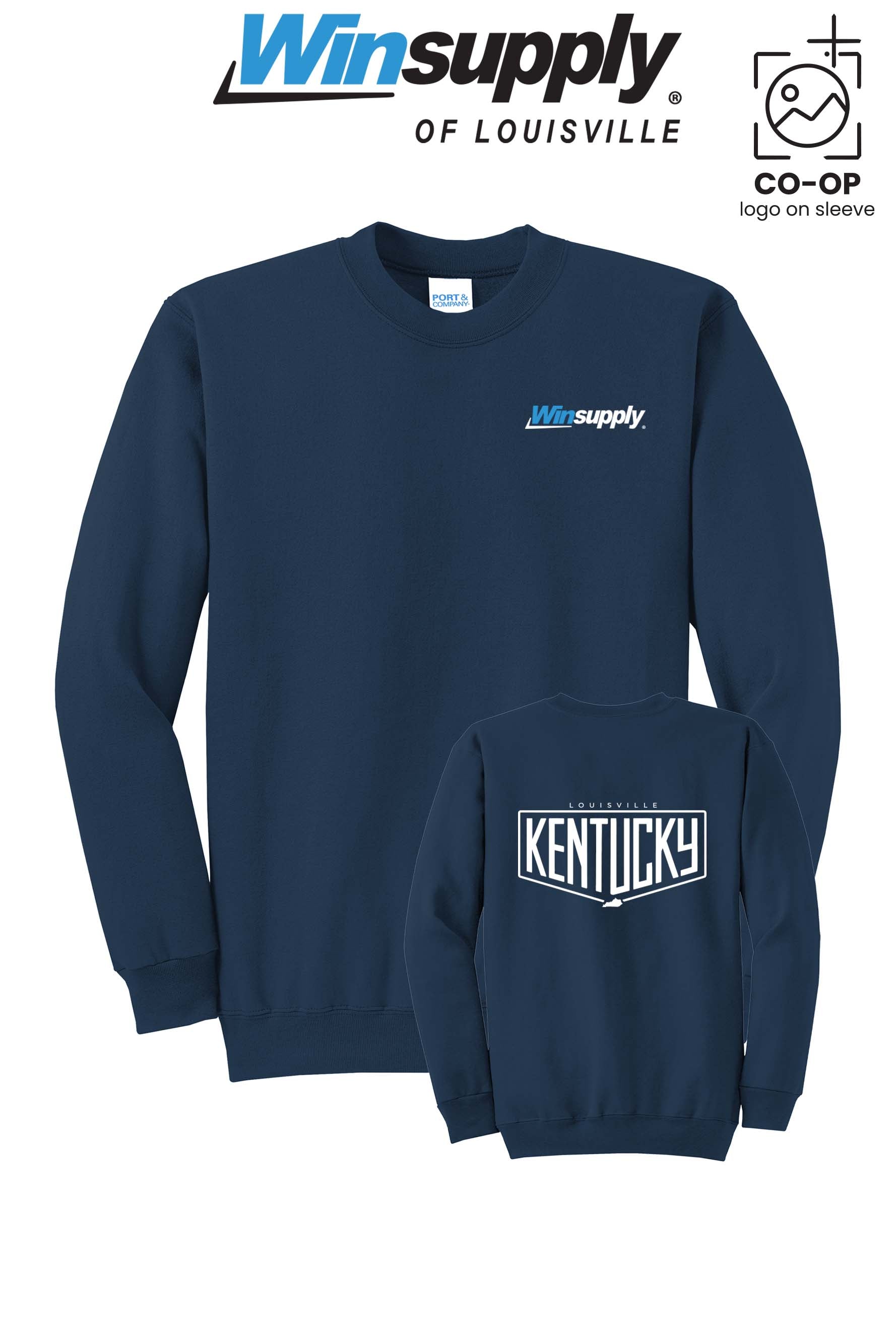 Port & Co™ Core Fleece Crewneck Sweatshirt - Winsupply of Louisville KY