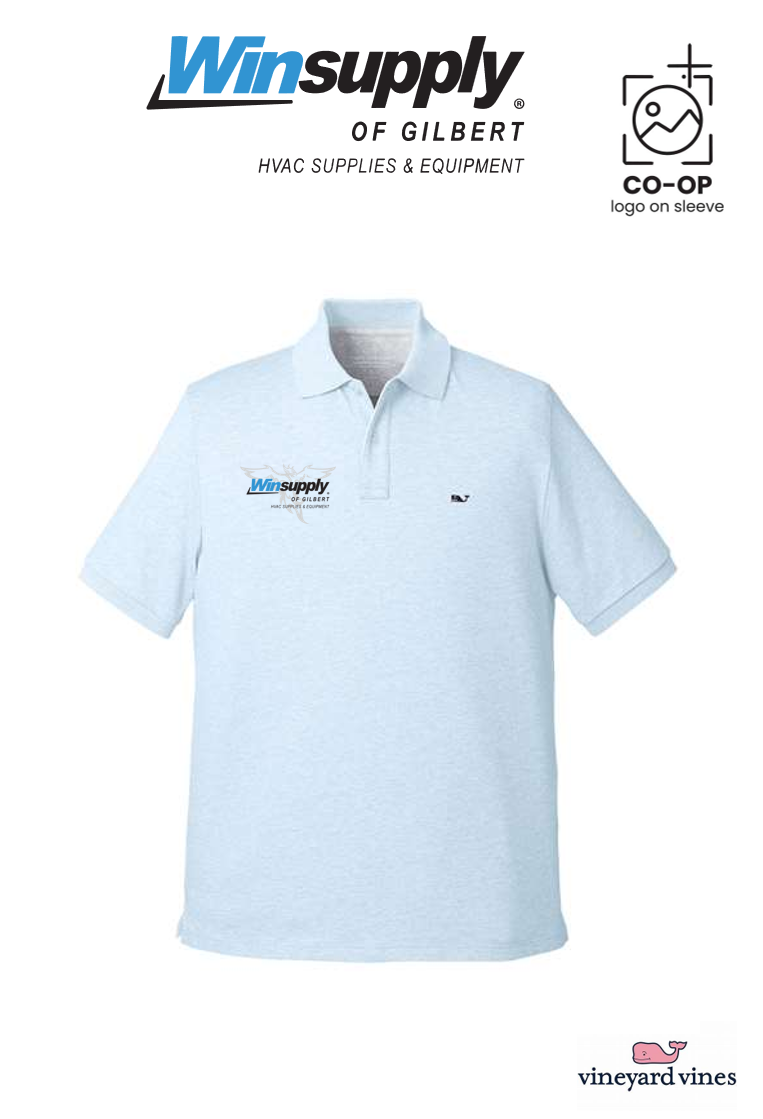 vineyard vines Men's Edgartown Pique Polo - Winsupply of Gilbert
