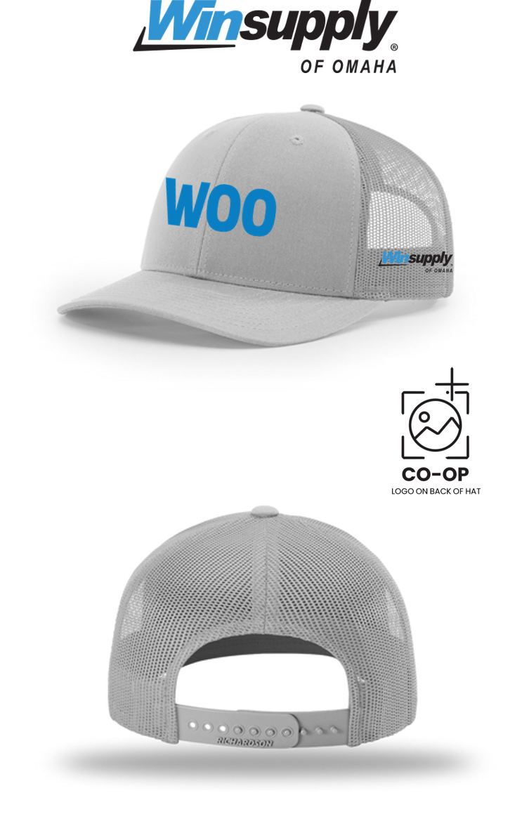 WOO Richardson 112 Trucker Cap - Winsupply of Omaha **SPECIAL**