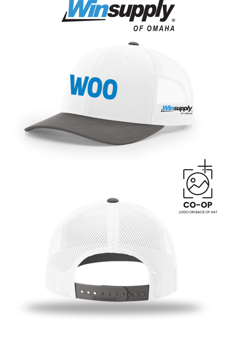 WOO Richardson 112 Trucker Cap - Winsupply of Omaha **SPECIAL**