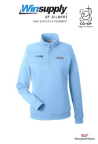 vineyard vines Women’s Collegiate Shep Quarter-Zip Sweatshirt  - Winsupply of Gilbert
