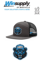 Richardson 168 Seven-Panel Trucker- Winsupply of Maryville (BEAR SPECIAL)