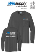 Long Sleeve Essential Pocket Tee - Winsupply Bay County FL