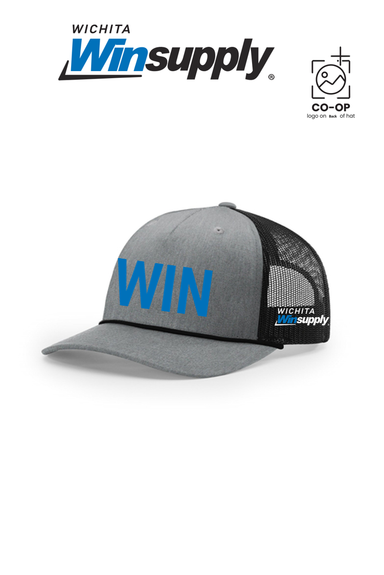 Richardson 112FPR Five-Panel with Rope - Wichita Winsupply ** SPECIAL**