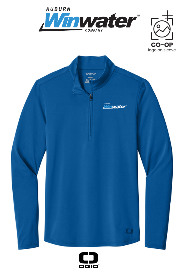 OGIO® Regain 1/4-Zip - Auburn Winwater