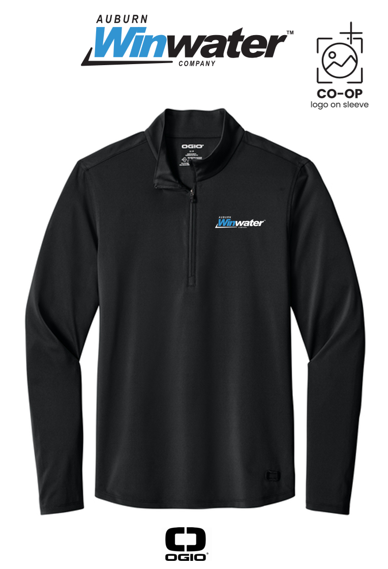 OGIO® Regain 1/4-Zip - Auburn Winwater