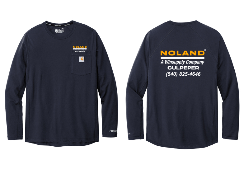 Carhartt Force® Long Sleeve Pocket T-Shirt - Culpeper Noland