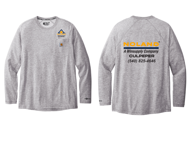 Carhartt Force® Long Sleeve Pocket T-Shirt - Culpeper Noland