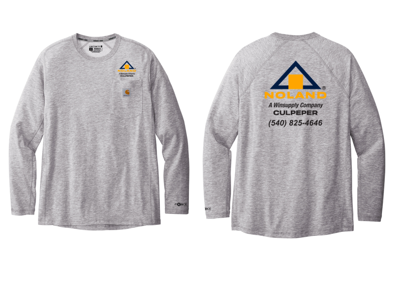 Carhartt Force® Long Sleeve Pocket T-Shirt - Culpeper Noland