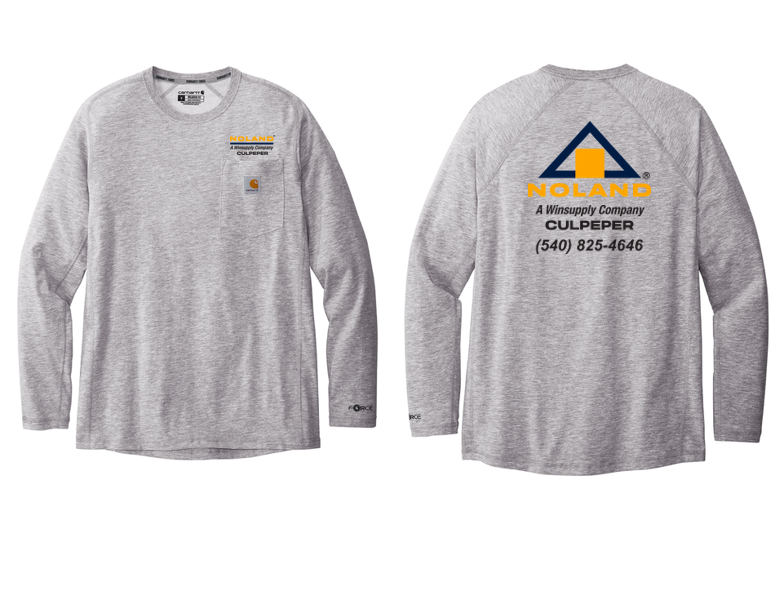 Carhartt Force® Long Sleeve Pocket T-Shirt - Culpeper Noland