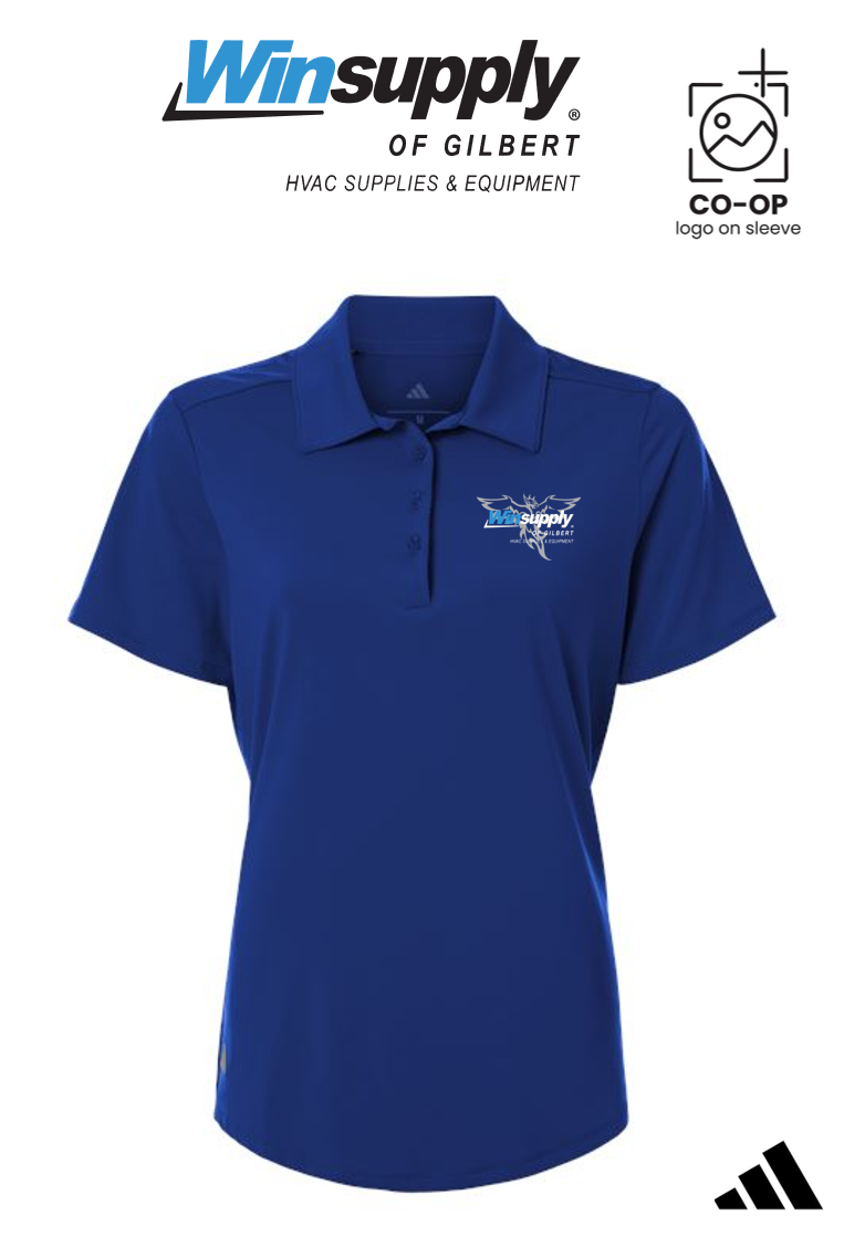 Adidas Women's Ultimate365 Solid Polo - Winsupply of Gilbert