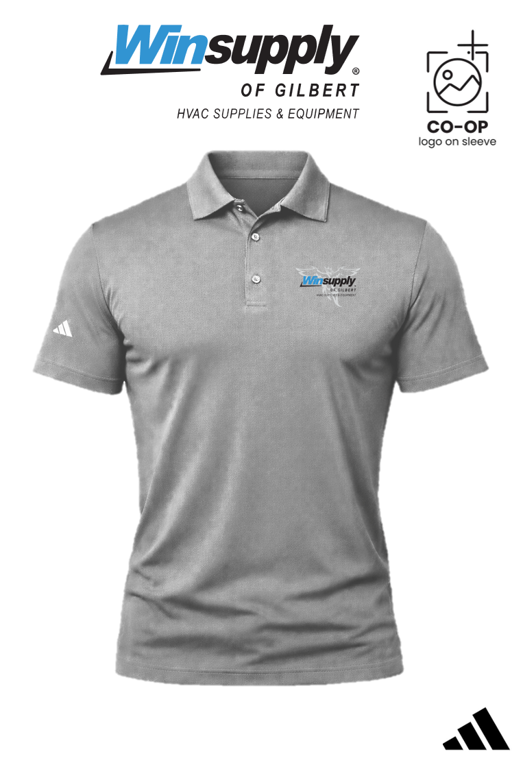 Adidas Men's Ultimate365 Solid Polo - Winsupply of Gilbert