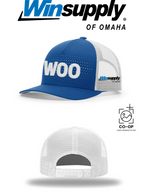 WOO Richardson 163 Laser Trucker Cap - Winsupply of Omaha **SPECIAL**