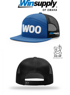 WOO Richardson 168 Seven-Panel Trucker- Winsupply of Omaha **SPECIAL**