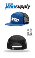 WIN Richardson 168 Seven-Panel Trucker - Wichita Winsupply ** SPECIAL**