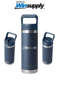 YETI® Rambler® 18 oz. Water Bottle with Color-Matched Straw Cap (Box of 6) - Wichita Winsupply
