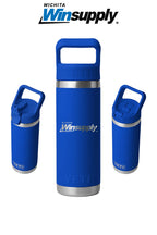 YETI® Rambler® 18 oz. Water Bottle with Color-Matched Straw Cap (Box of 6) - Wichita Winsupply