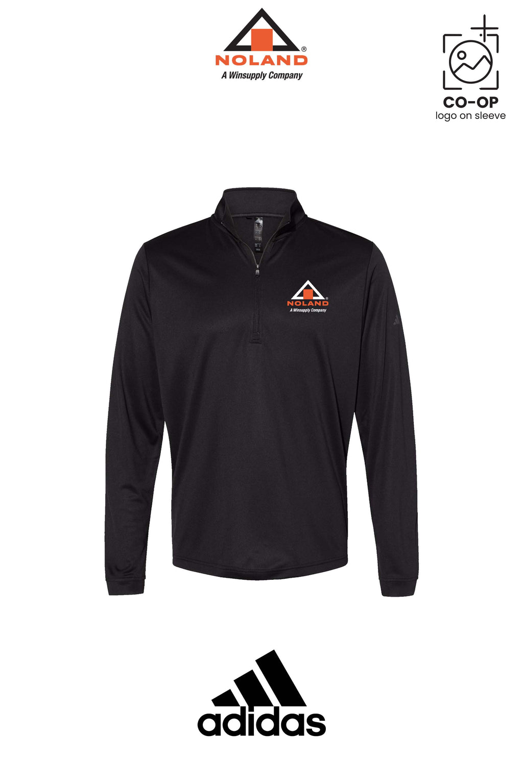 Adidas Mens Ultimate365 Lightweight Quarter-Zip Pullover - Noland of Augusta GA