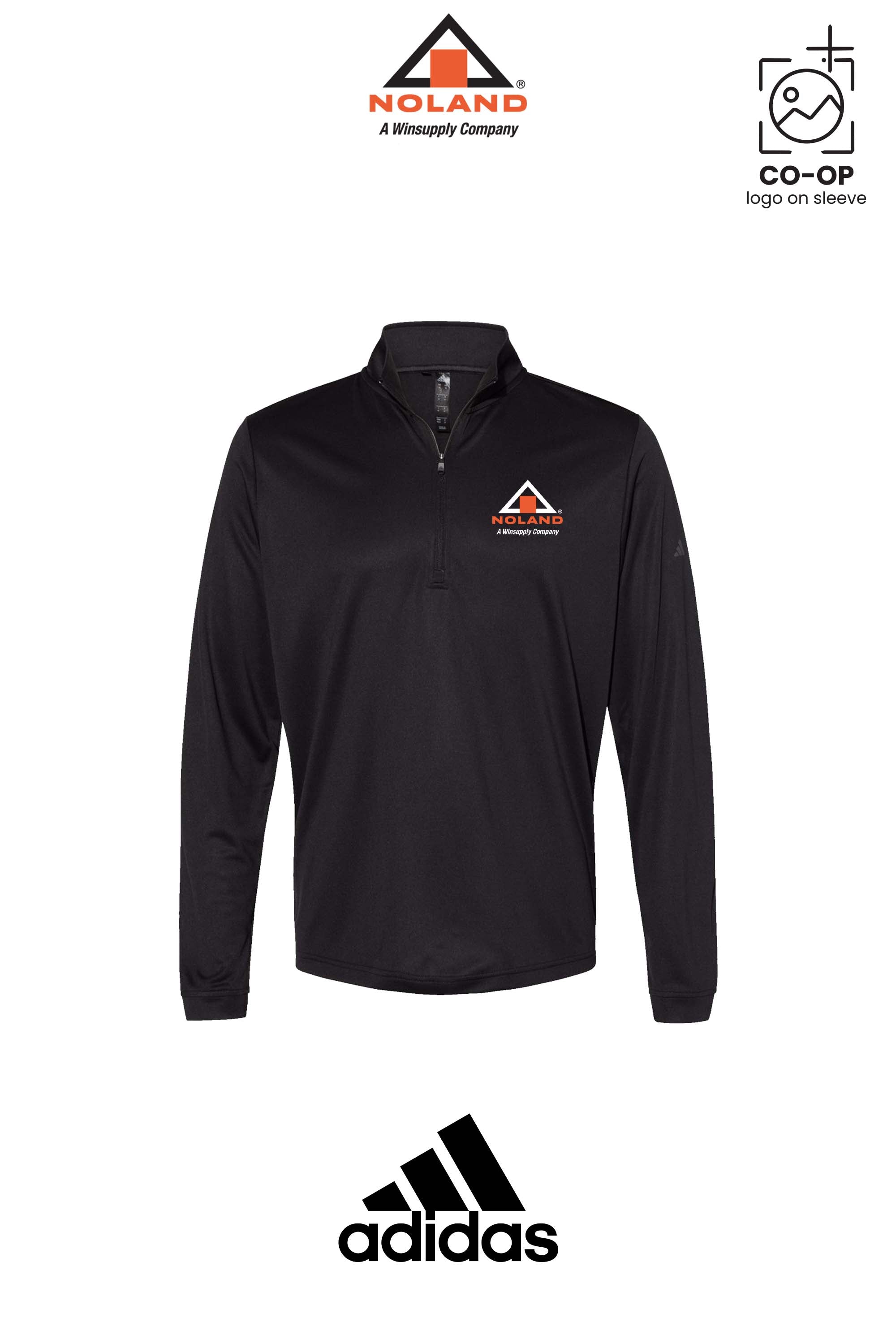 Adidas Mens Ultimate365 Lightweight Quarter-Zip Pullover - Noland of Augusta GA