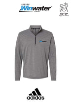 Adidas Mens Ultimate365 Lightweight Quarter-Zip Pullover - Auburn Winwater