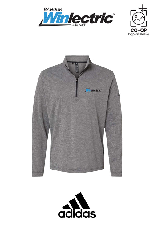 Adidas Mens Ultimate365 Lightweight Quarter-Zip Pullover - Winlectric Bangor