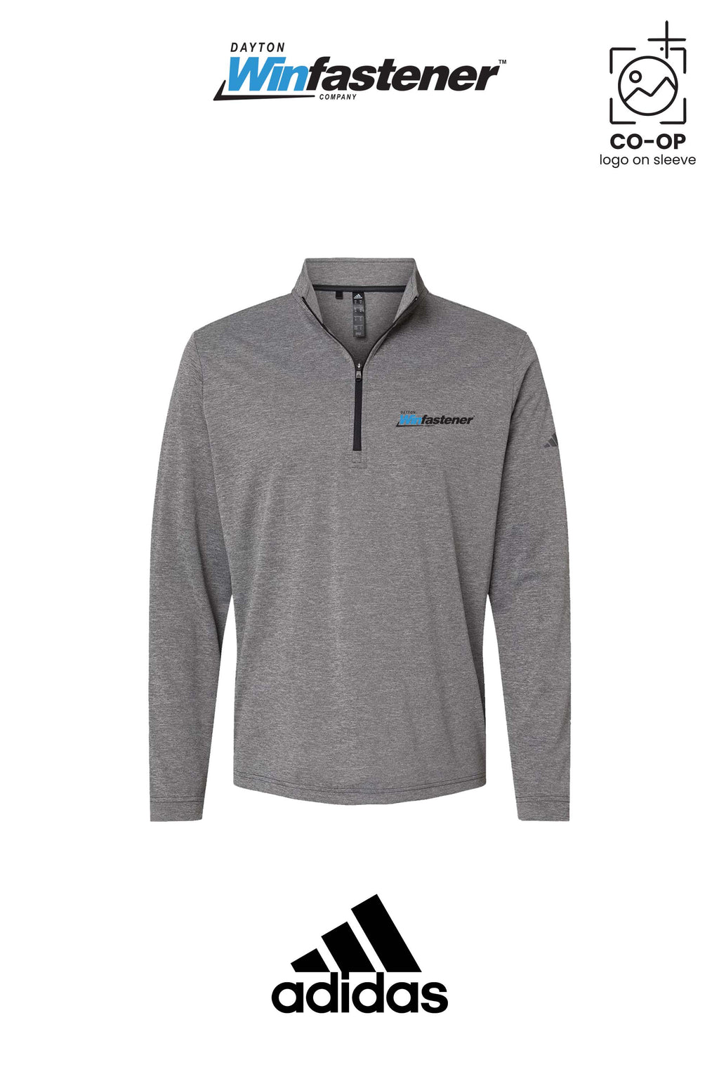Adidas Mens Ultimate365 Lightweight Quarter-Zip Pullover - Dayton Winfastener