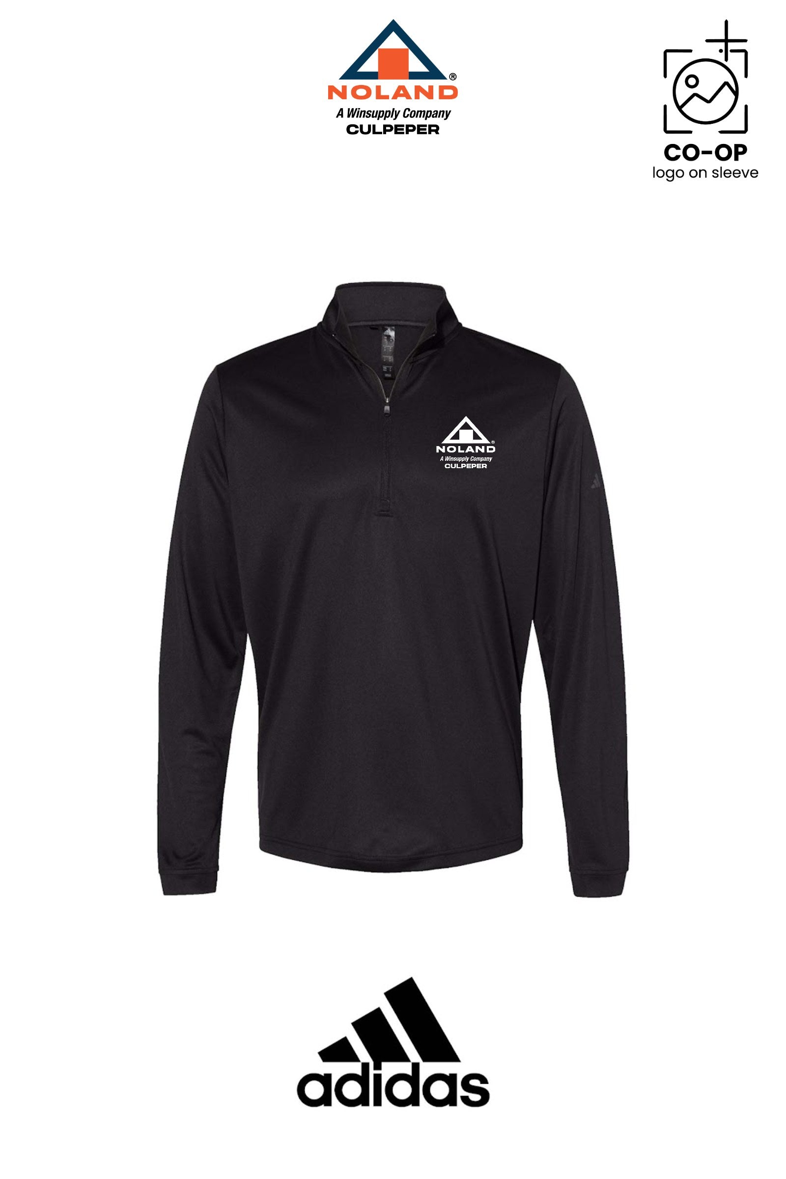 Adidas Mens Ultimate365 Lightweight Quarter-Zip Pullover - Culpeper Noland