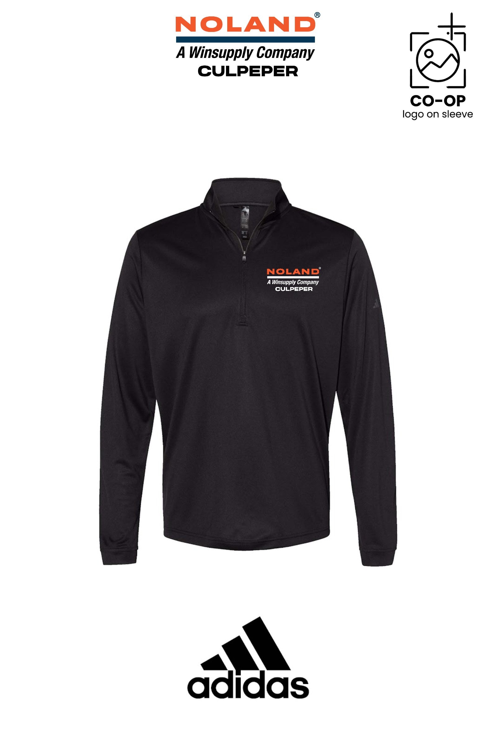 Adidas Mens Ultimate365 Lightweight Quarter-Zip Pullover - Culpeper Noland