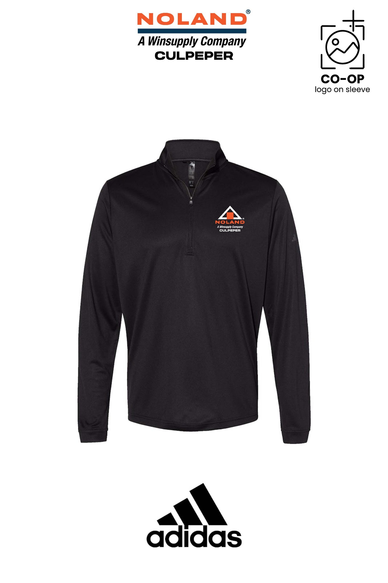 Adidas Mens Ultimate365 Lightweight Quarter-Zip Pullover - Culpeper Noland